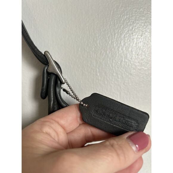 Vintage Coach Small Legacy 9059 Hobo Shoulder Bag Gray/Nickle Rare Y2K Baguette - Picture 14 of 14